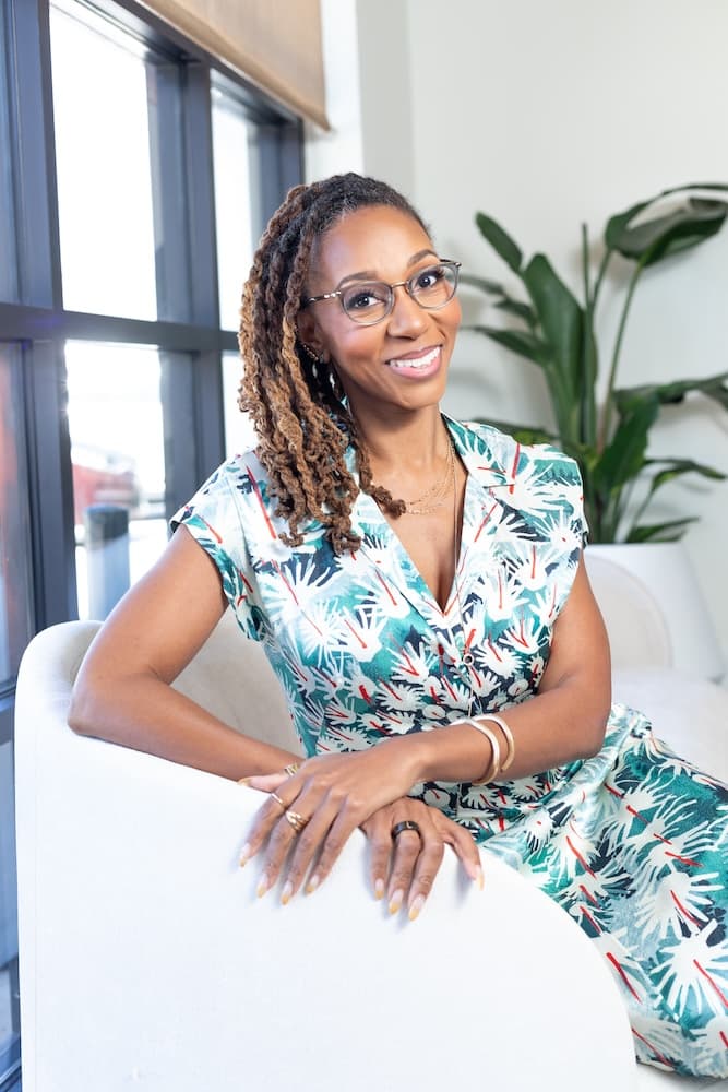 Dr. Nicole Peoples in her Atlanta wellness clinic